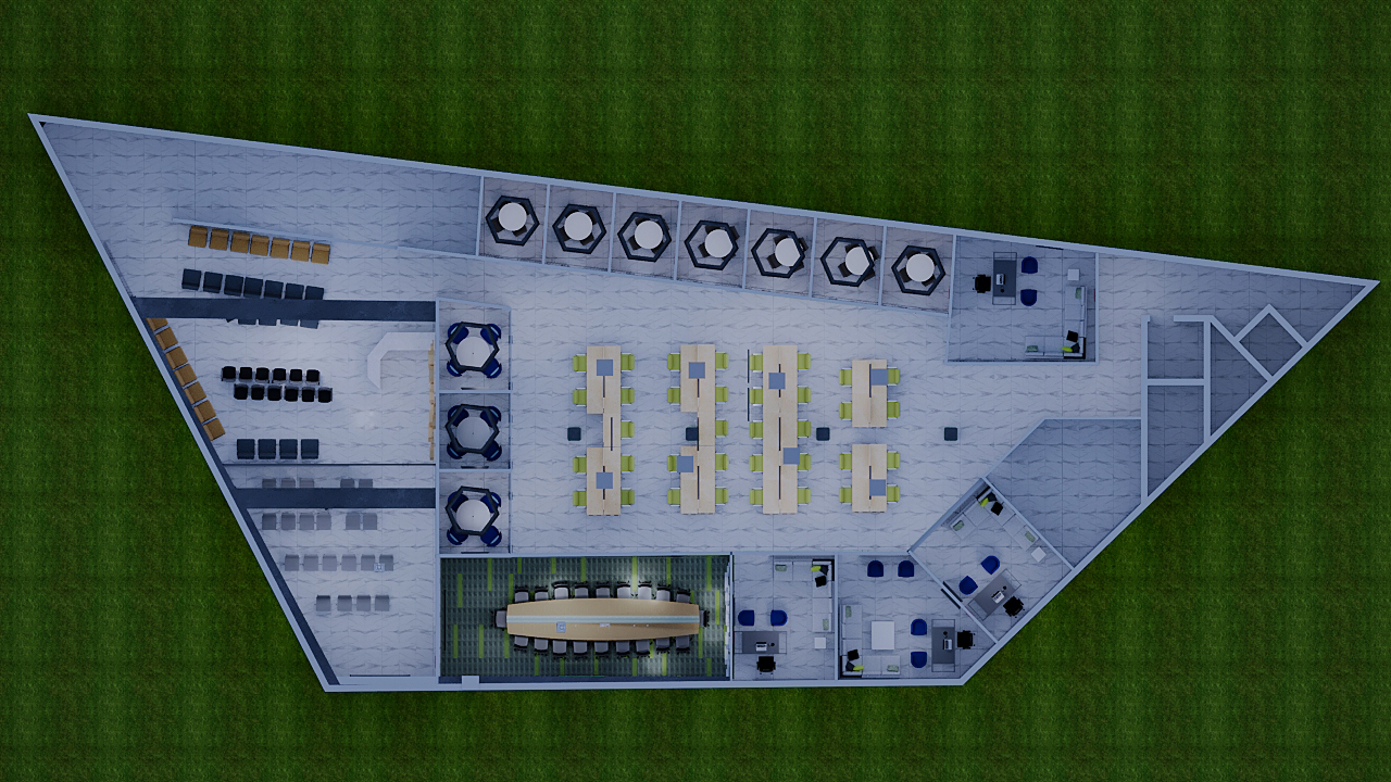 C9_02 Office Interior Design Layout